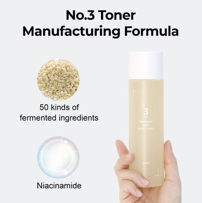 Numbuzin - No.3 Super Glowing Essence Toner - K-CARE