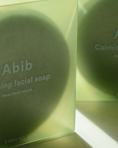 Abib - Calming Facial Soap Heartleaf Stone Abib