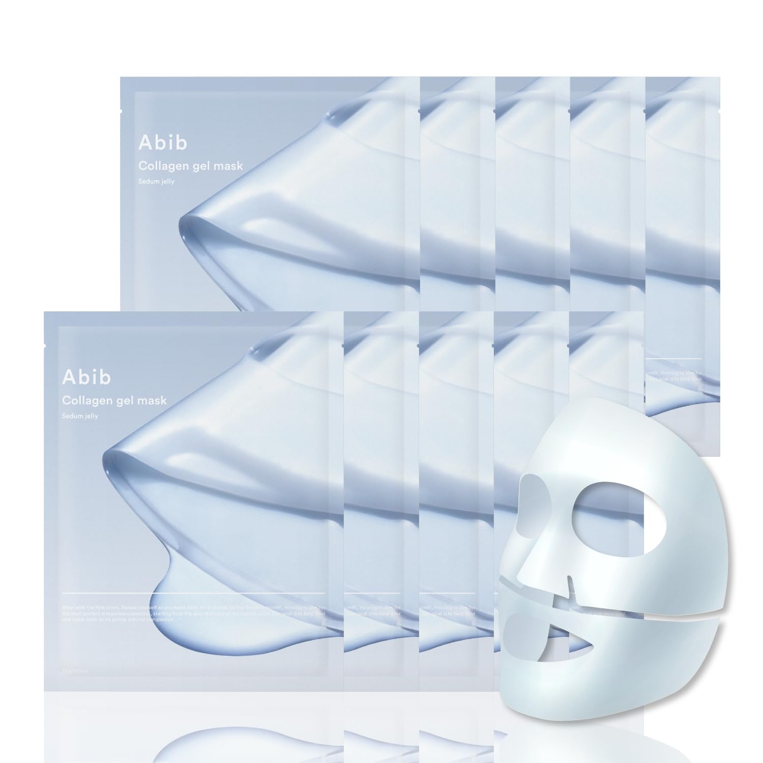 Abib - Collagen Gel Mask Set (10pc) - 3 Types Abib