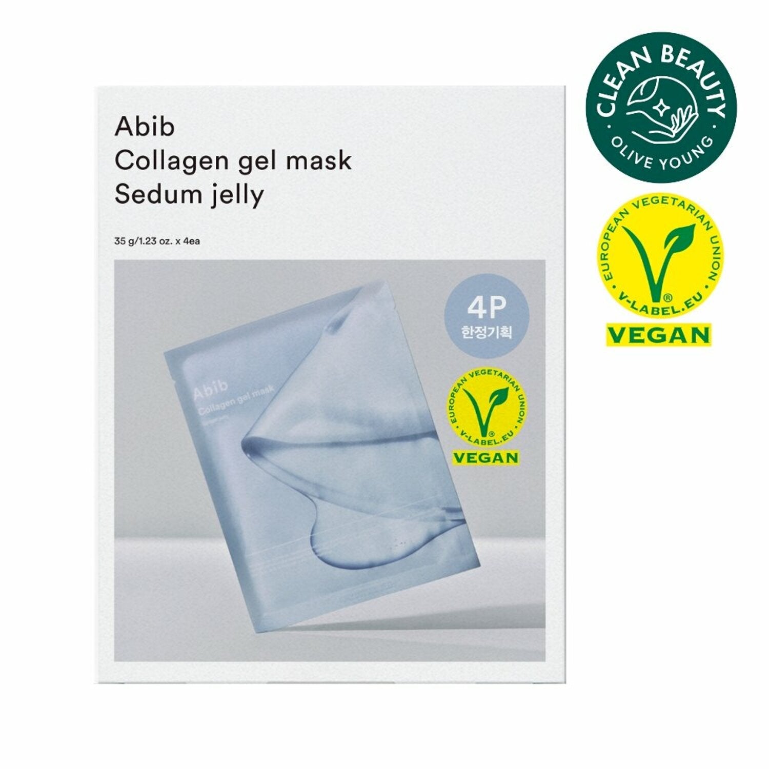 Abib - Collagen Gel Mask Set (10pc) - 3 Types Abib