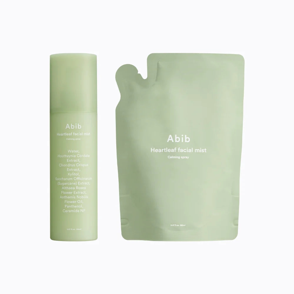 Abib - Heartleaf Facial Mist Calming Spray Set Abib