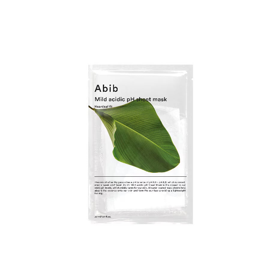 Abib - Mild Acidic pH Sheet Mask - 5 Types (1pc) Abib