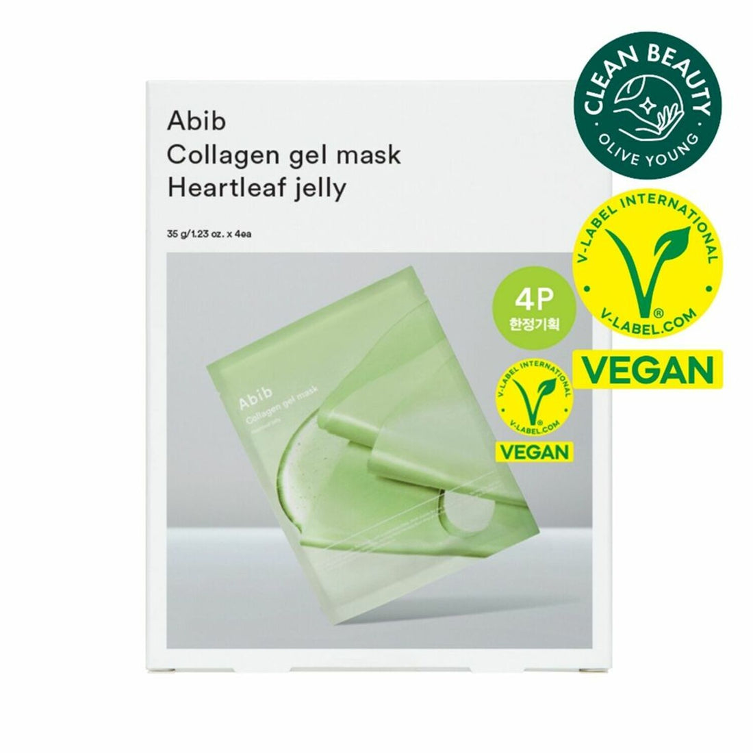 Abib - Collagen Gel Mask Set (10pc) - 3 Types Abib